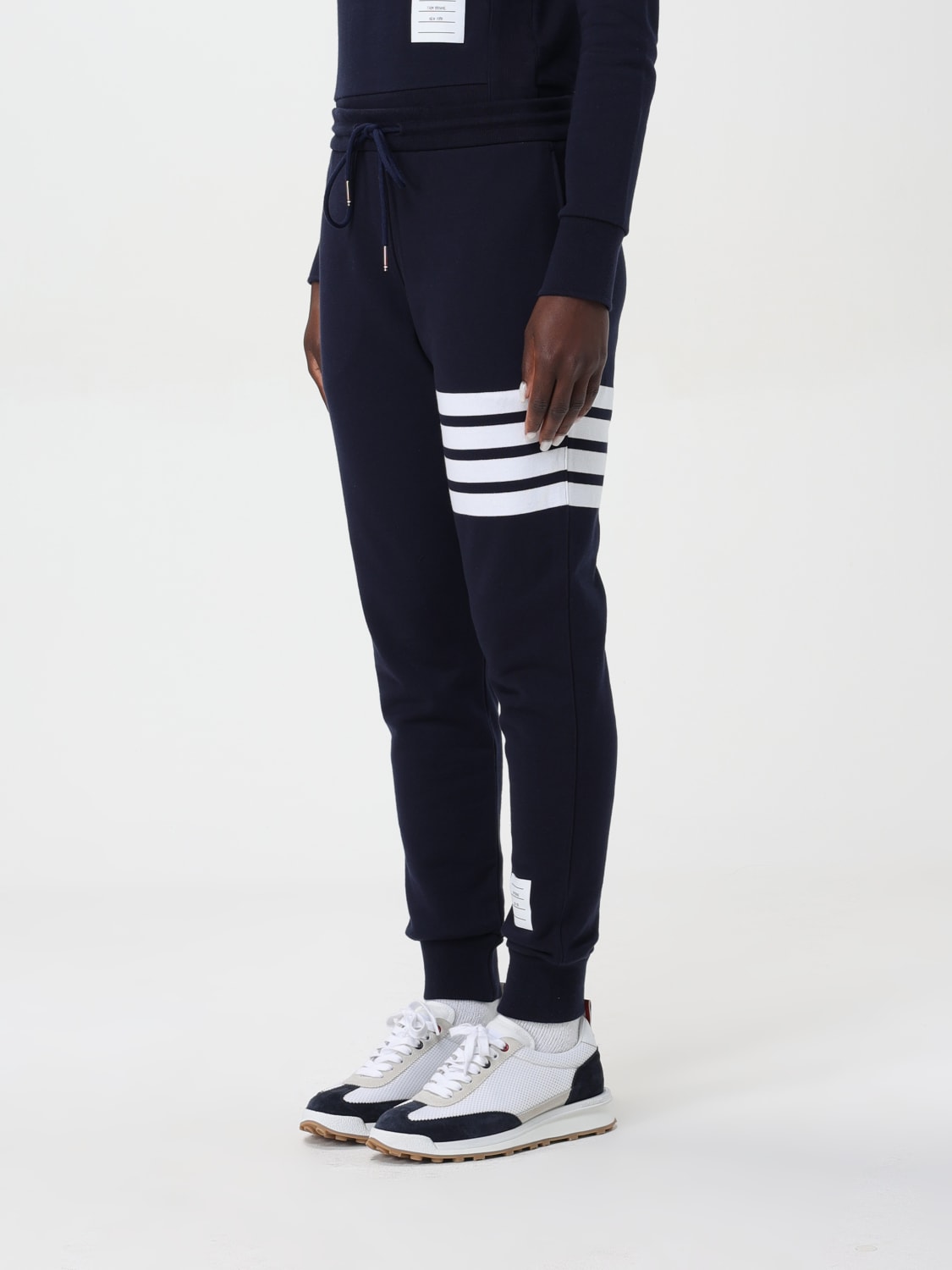 Giglio Pantalone Sportivo In Cotone 4-bar Thom Browne