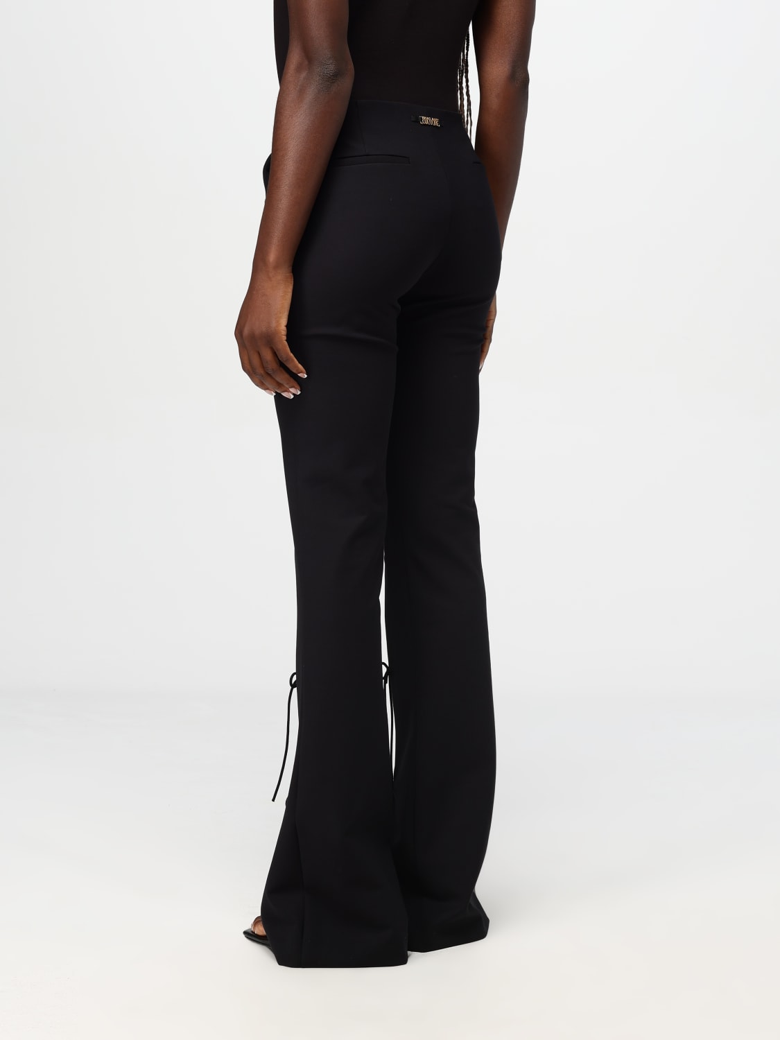 Giglio Pantalone Versace Jeans Couture In Misto Viscosa