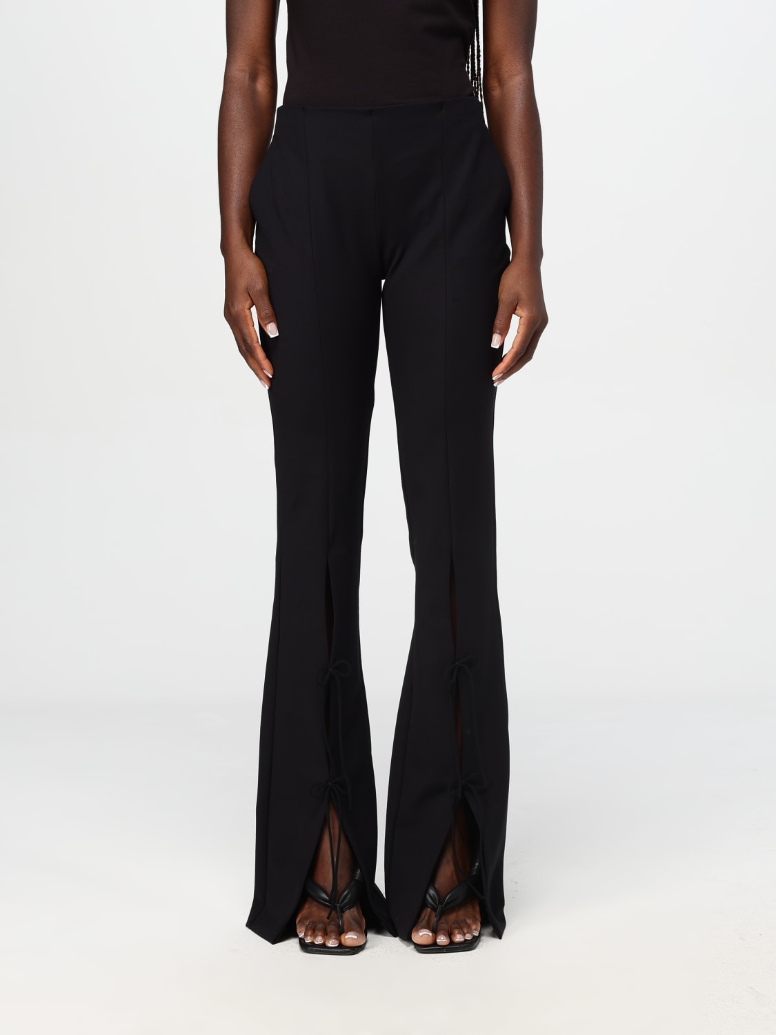 Giglio Pantalone Versace Jeans Couture in misto viscosa