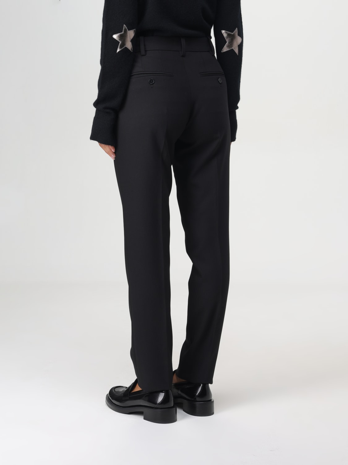 Giglio Pantalone Zadig & Voltaire In Viscosa Con Strass