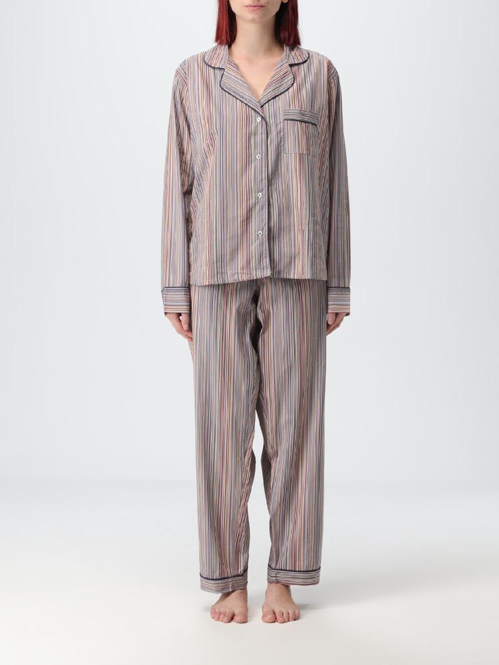 Giglio Pigiama Signature Stripes Paul Smith In Cotone