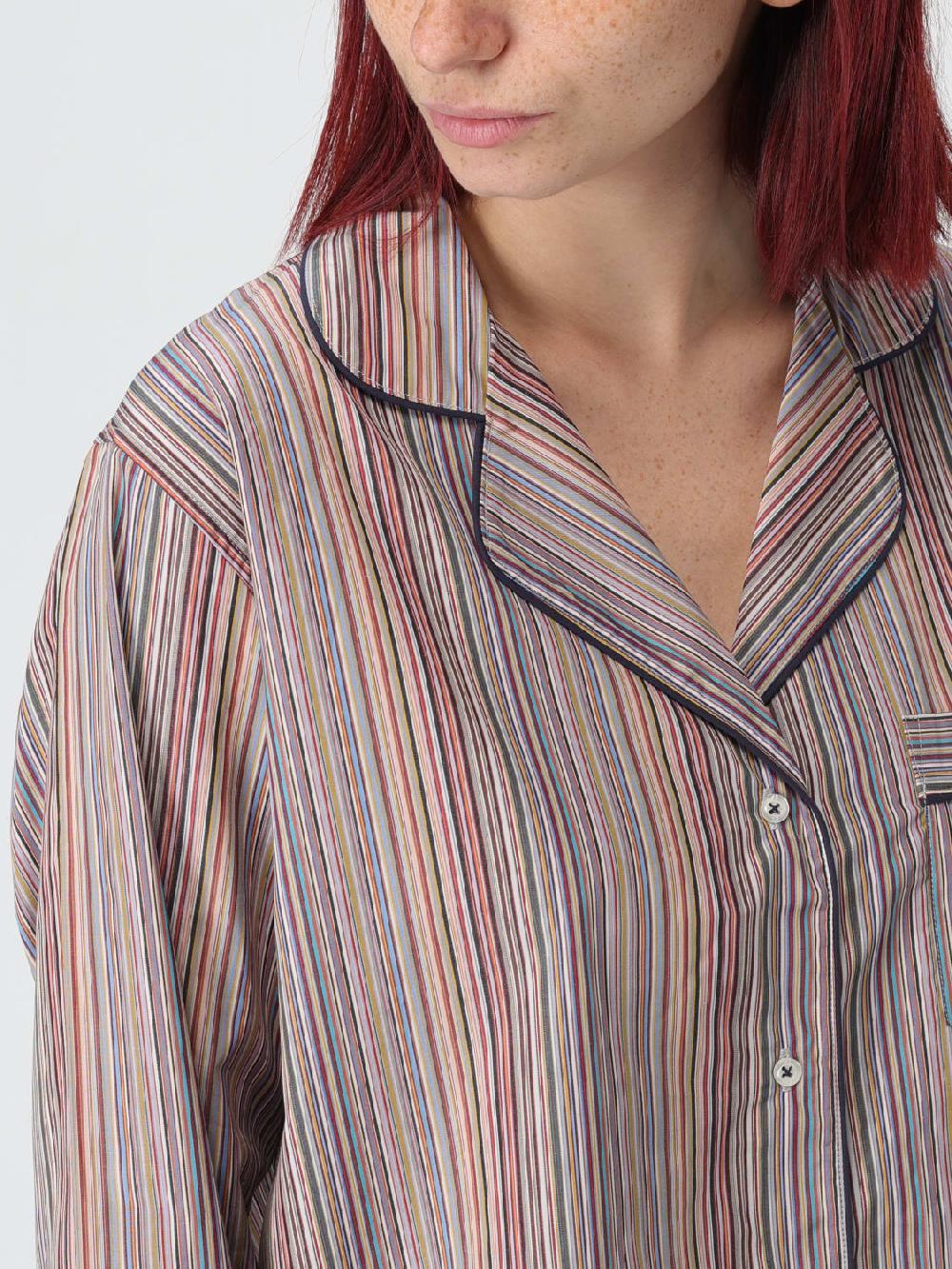Giglio Pigiama Signature Stripes Paul Smith In Cotone
