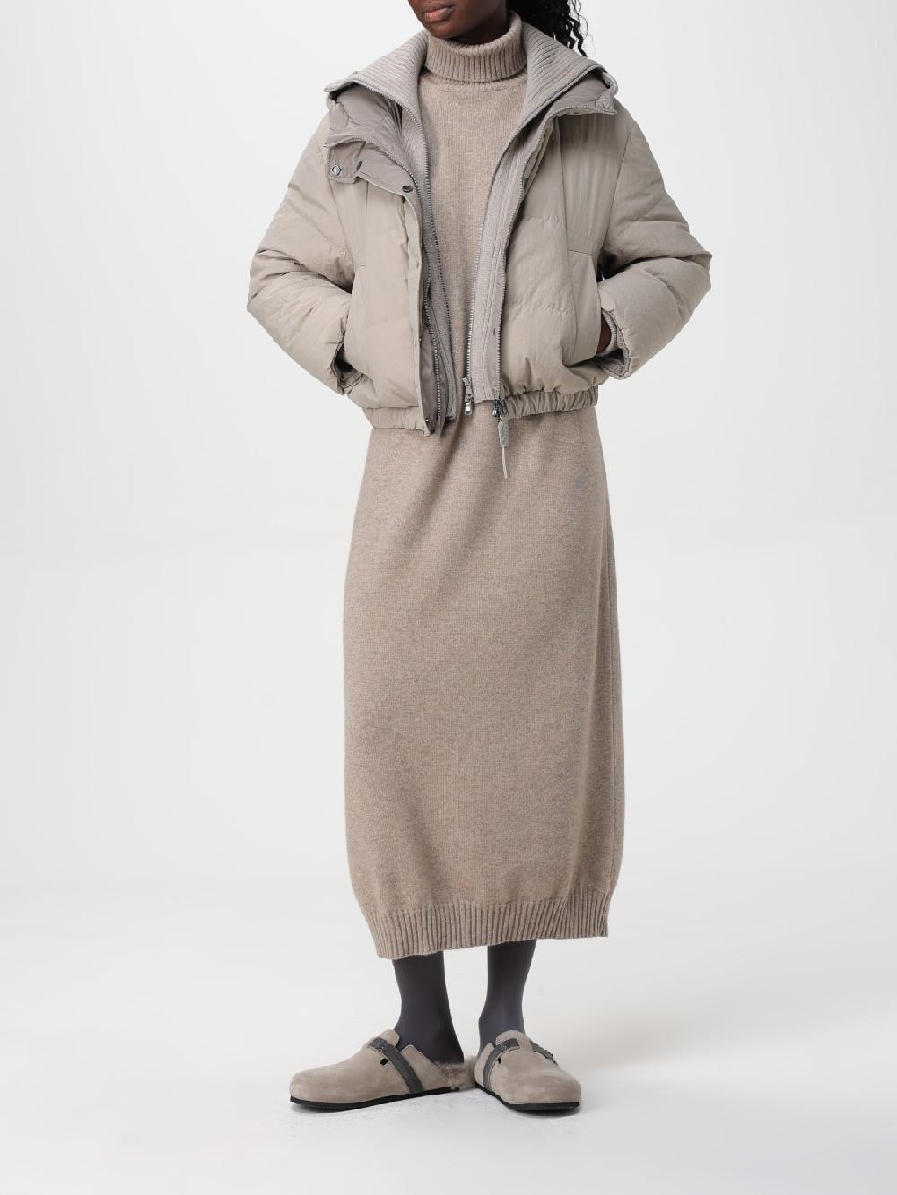 Giglio Piumino Brunello Cucinelli In Tela Di Cotone