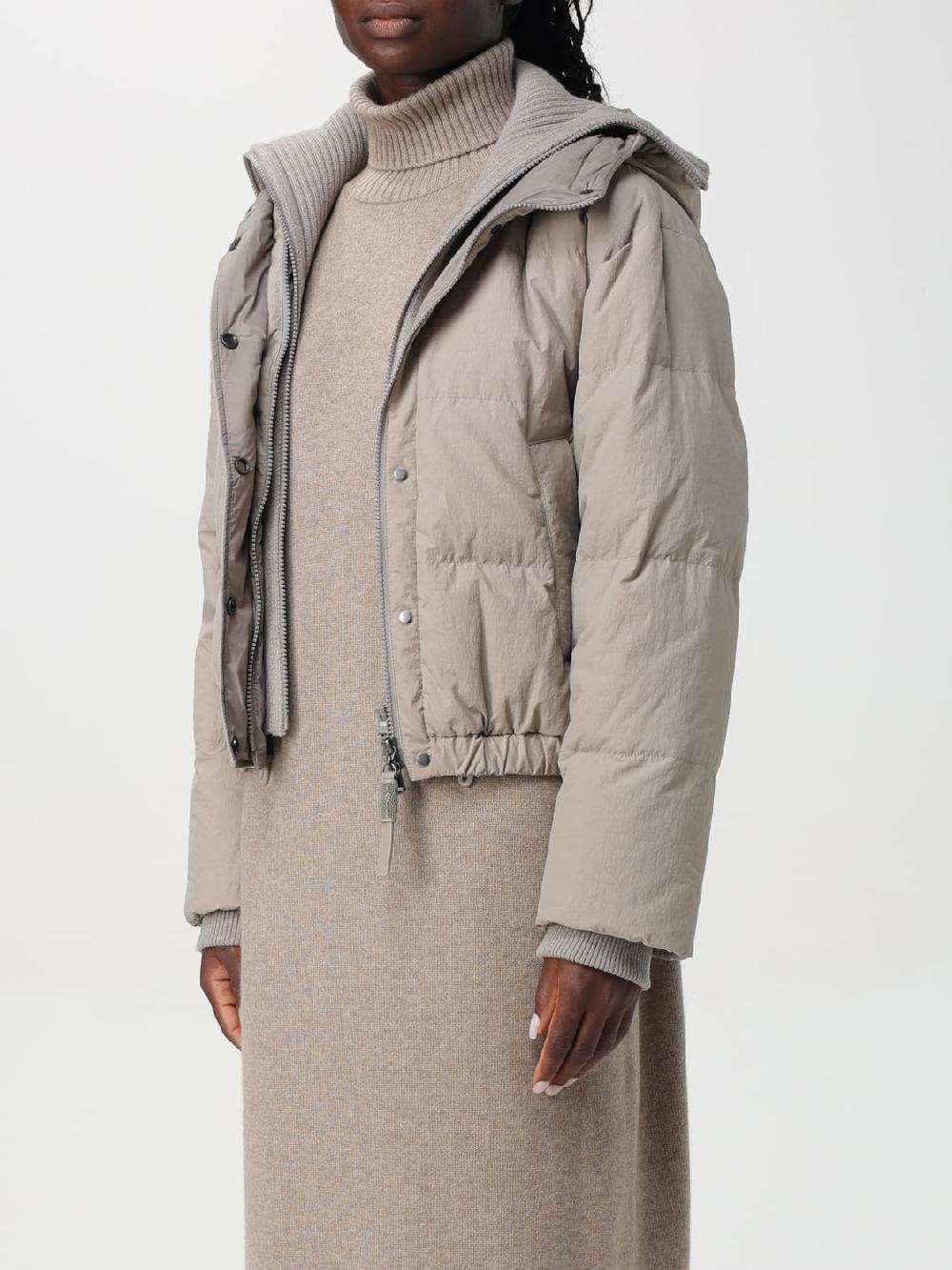 Giglio Piumino Brunello Cucinelli In Tela Di Cotone