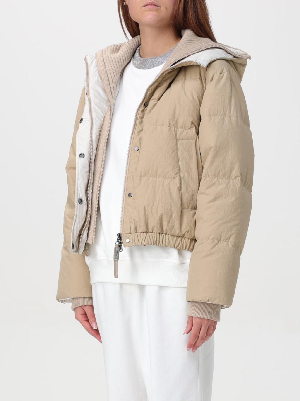 Giglio Piumino Brunello Cucinelli In Tela Di Cotone