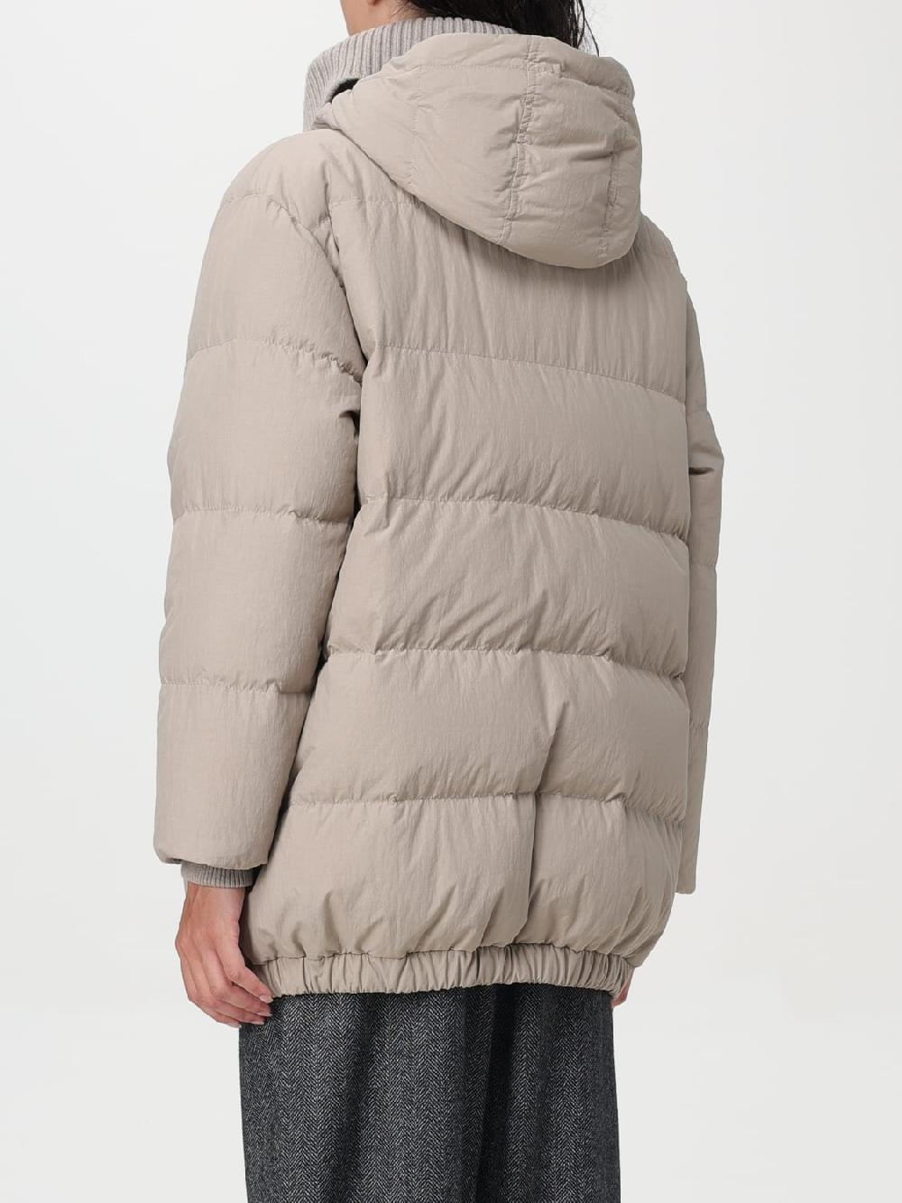 Giglio Piumino Brunello Cucinelli In Tela Di Cotone Techno