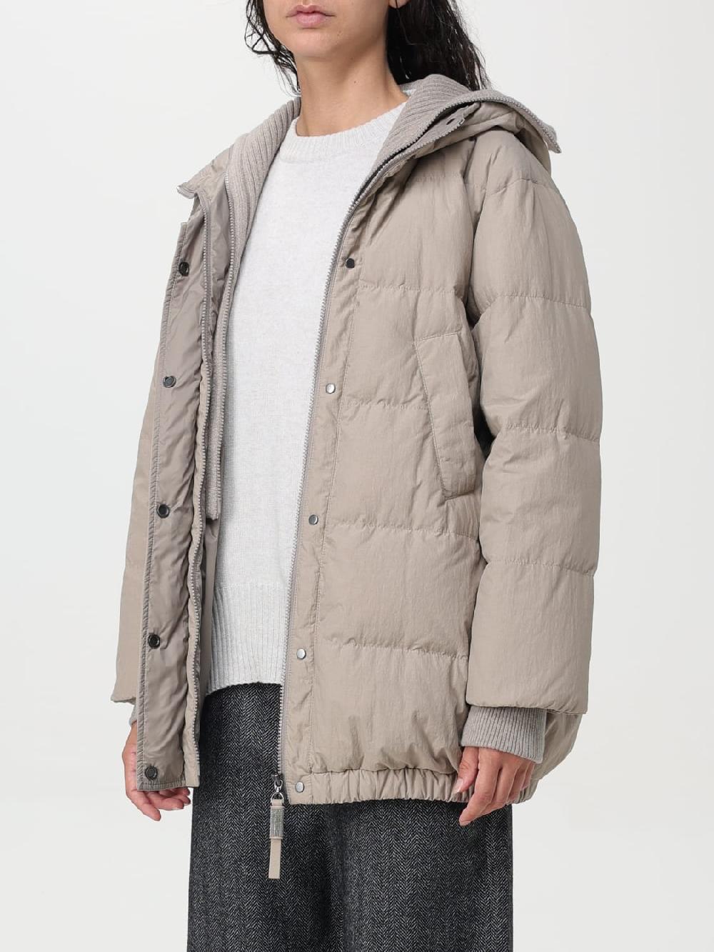 Giglio Piumino Brunello Cucinelli In Tela Di Cotone Techno