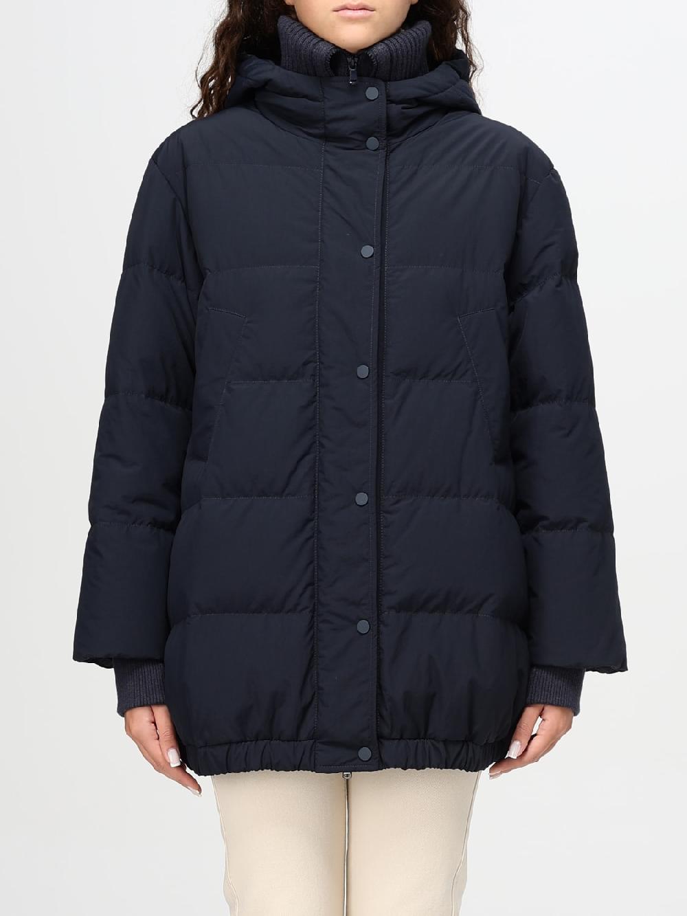 Giglio Piumino Brunello Cucinelli in tela di cotone techno