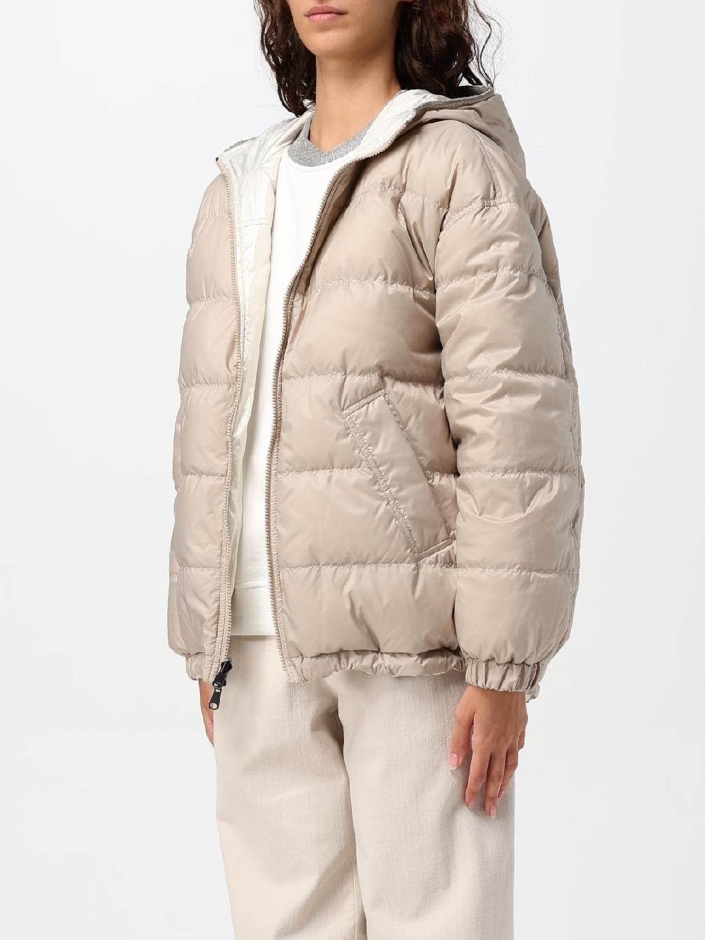 Giglio Piumino Di Nylon Reversibile Brunello Cucinelli