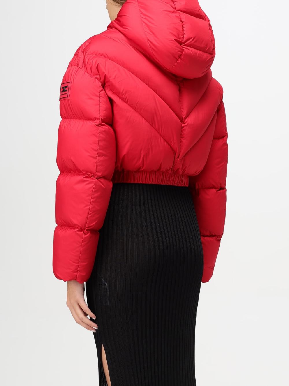 Giglio Piumino Elisabetta Franchi In Nylon Trapuntato