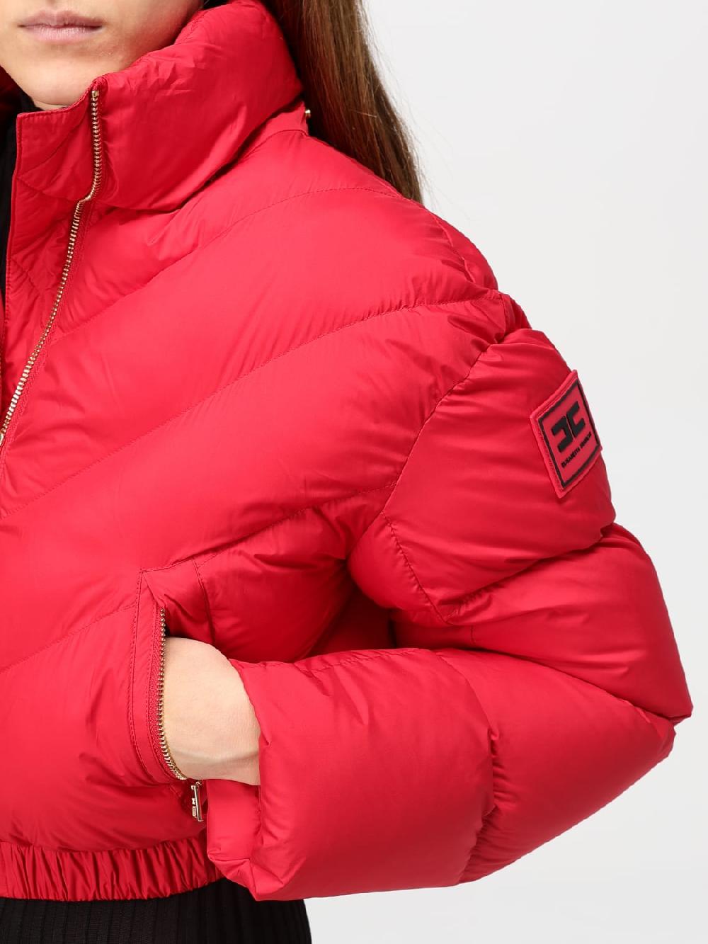 Giglio Piumino Elisabetta Franchi In Nylon Trapuntato
