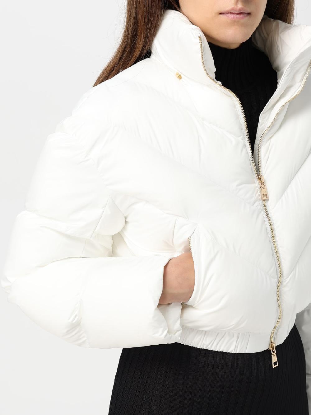 Giglio Piumino Elisabetta Franchi In Nylon Trapuntato