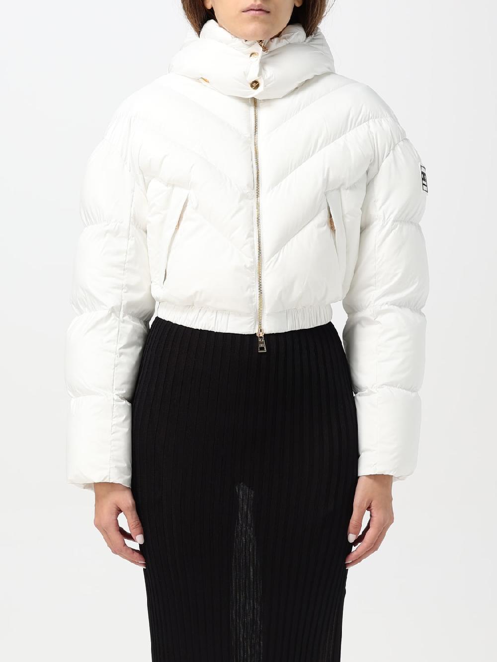 Giglio Piumino Elisabetta Franchi in nylon trapuntato