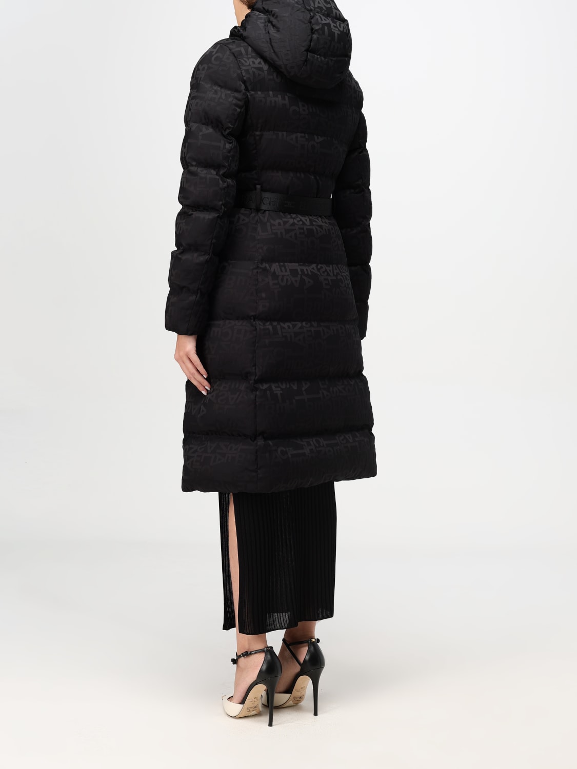 Giglio Piumino Elisabetta Franchi In Nylon Trapuntato