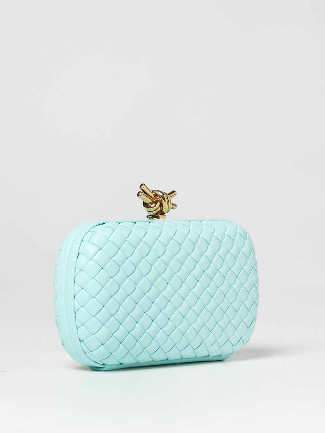 Giglio Pochette Knot Bottega Veneta In Pelle Intrecciata