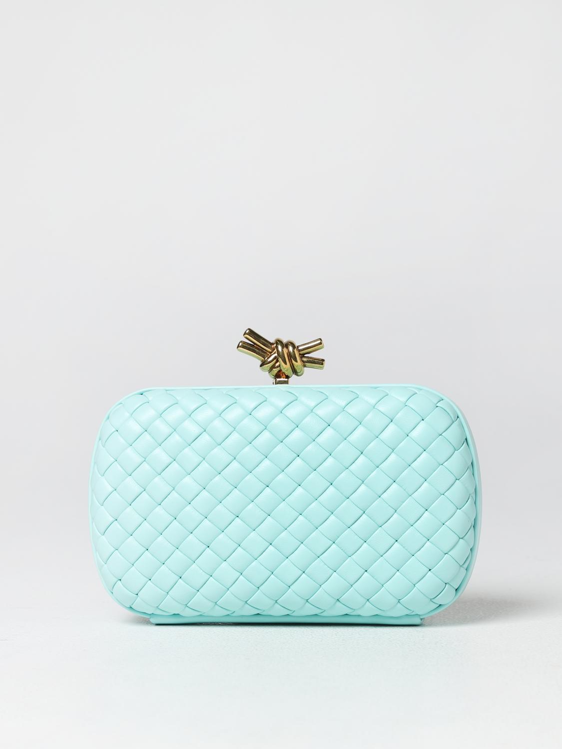 Giglio Pochette Knot Bottega Veneta in pelle intrecciata