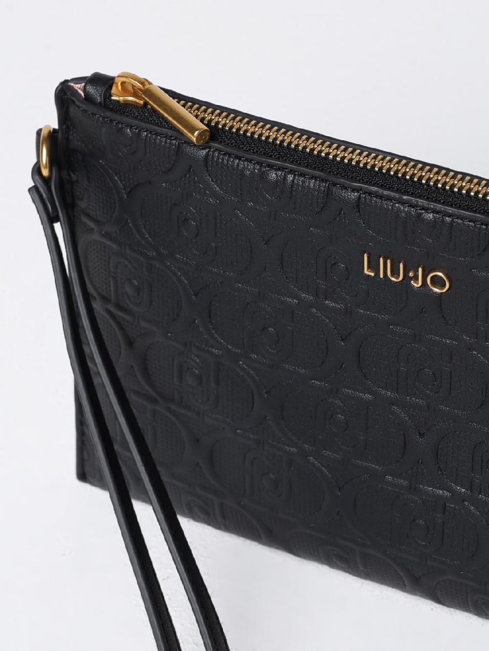 Giglio Pochette Liu Jo In Pelle Sintetica Con Logo All Over