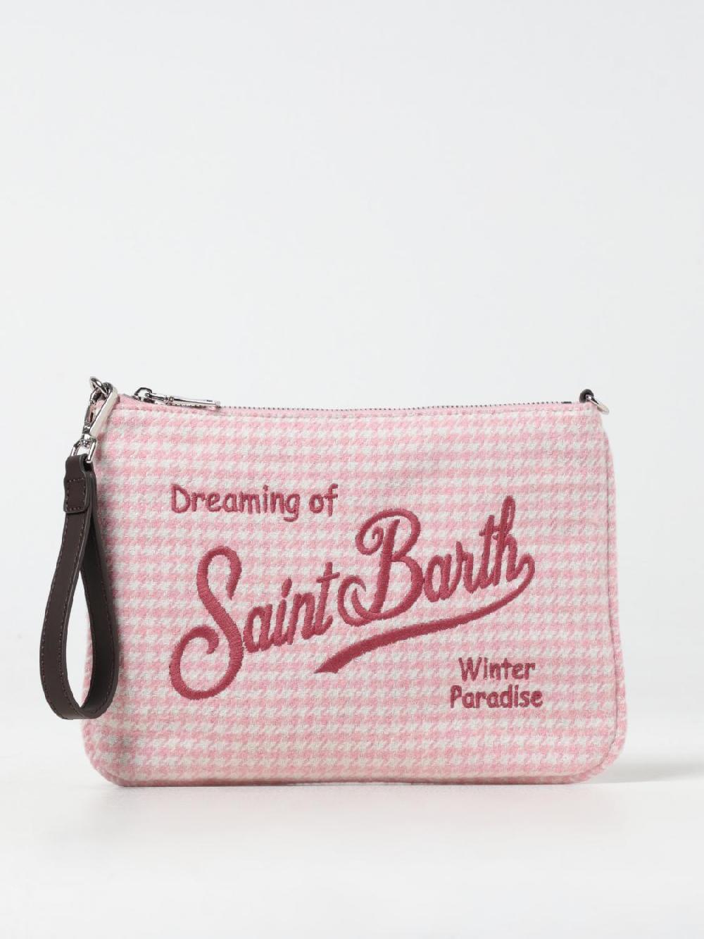 Giglio Pochette Parisienne pied de poule shiny 21 Mc2 Saint Barth
