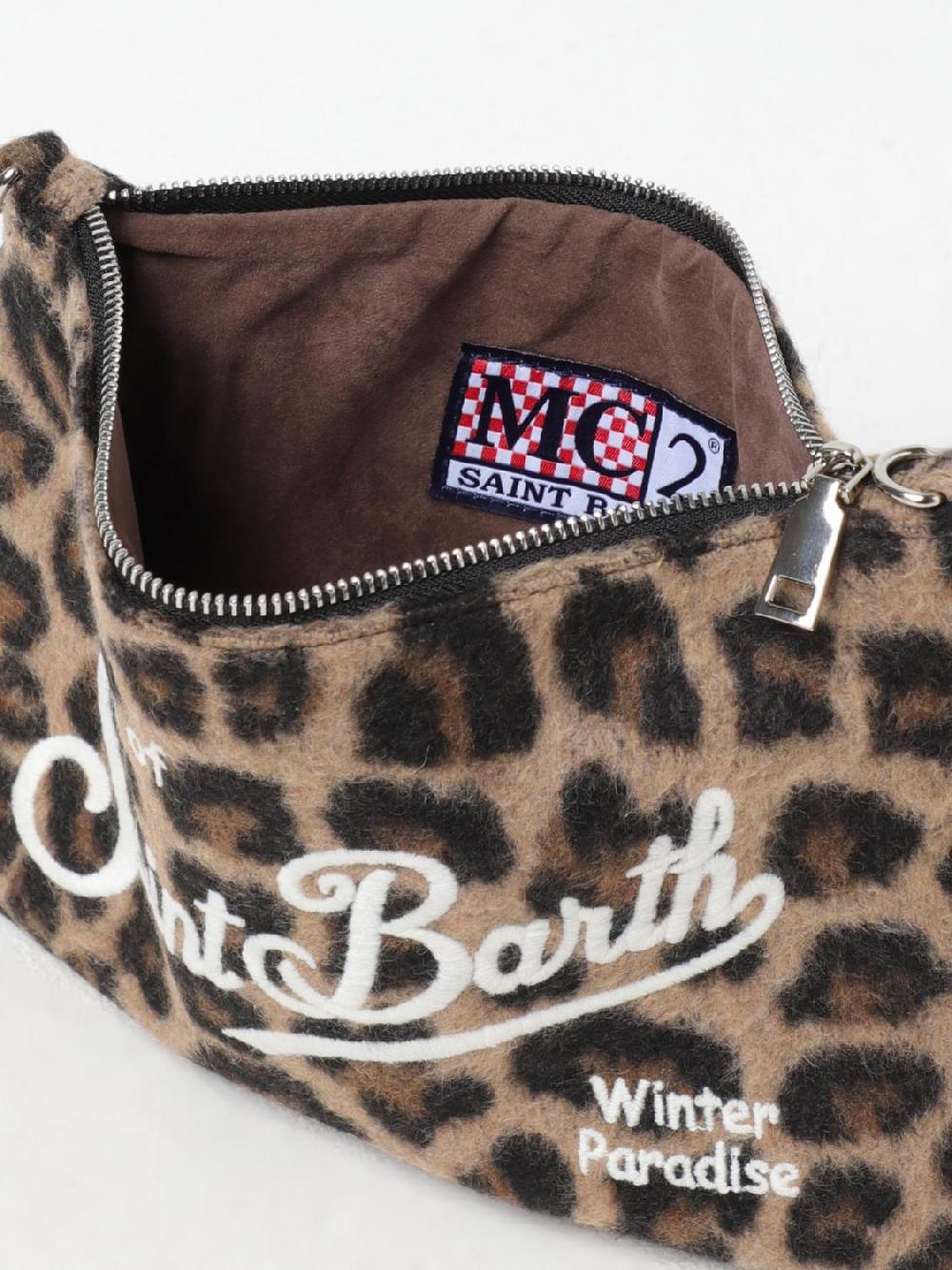 Giglio Pochette Parisienne W Leopard Midi 18 Mc2 Saint Barth