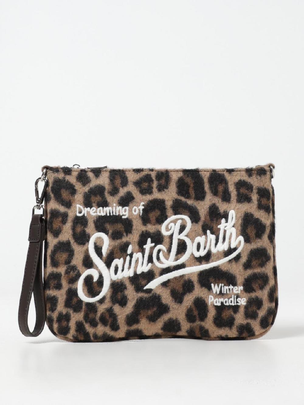 Giglio Pochette Parisienne w leopard midi 18 Mc2 Saint Barth