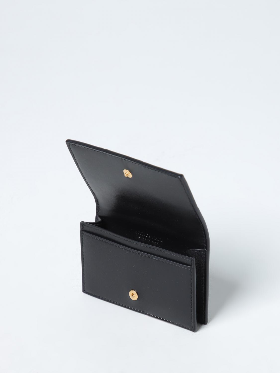 Giglio Porta Biglietti Da Visita Bottega Veneta In Nappa Intrecciata