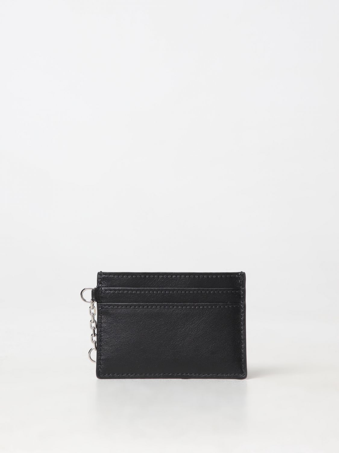 Giglio Portacarte Di Credito Alexander McQueen In Pelle