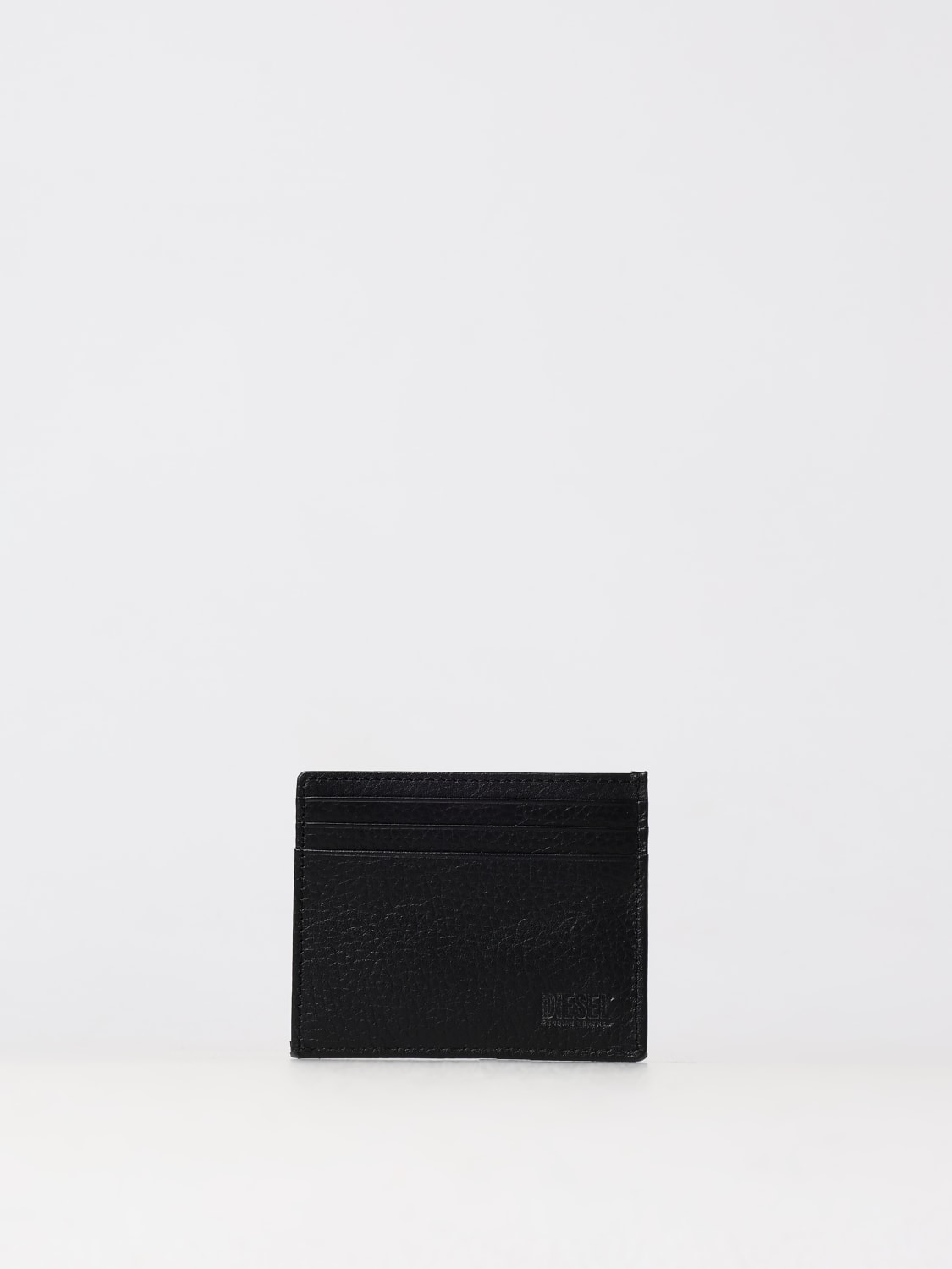Giglio Portacarte Di Credito Diesel In Pelle A Grana