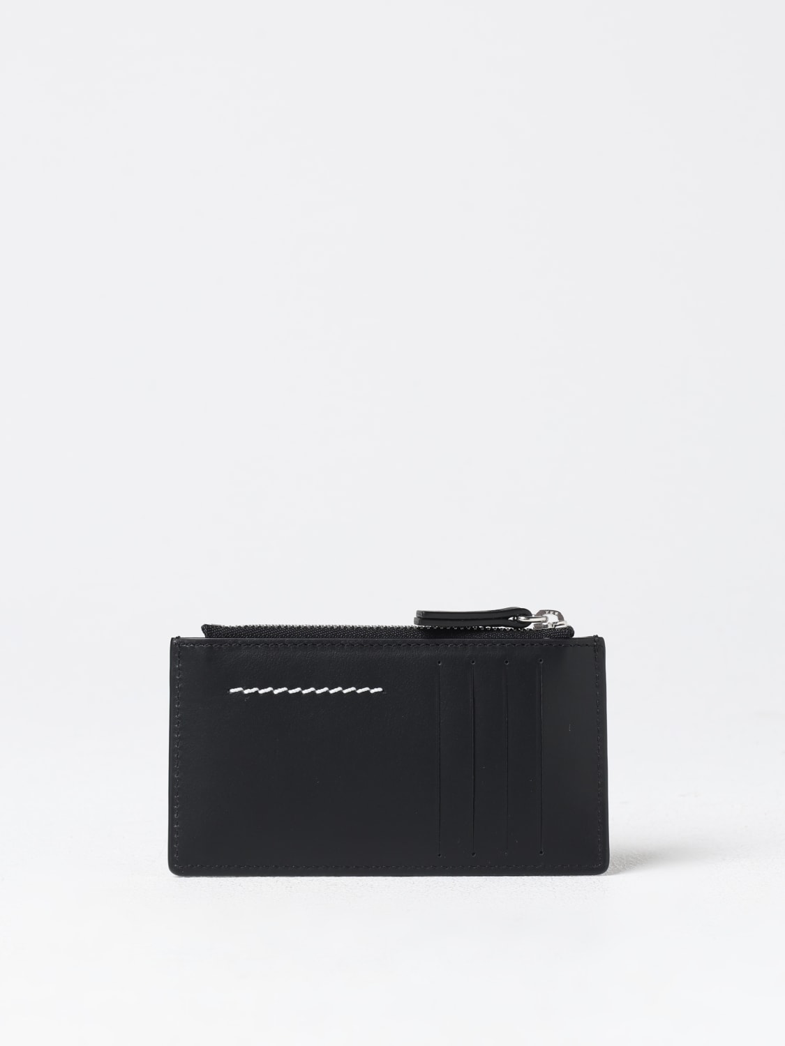 Giglio Portacarte Di Credito Numeric MM6 Maison Margiela In Pelle