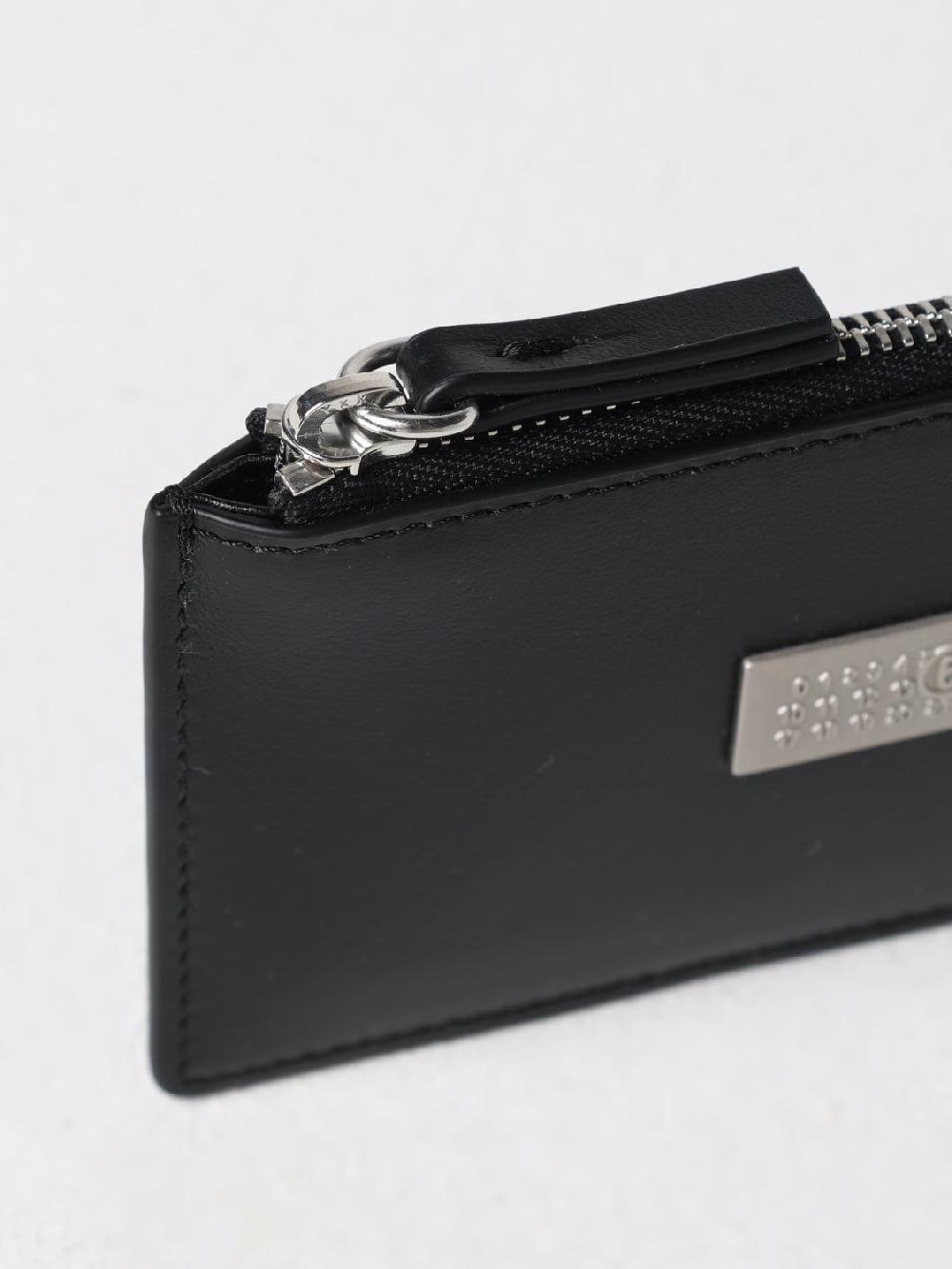 Giglio Portacarte Di Credito Numeric MM6 Maison Margiela In Pelle