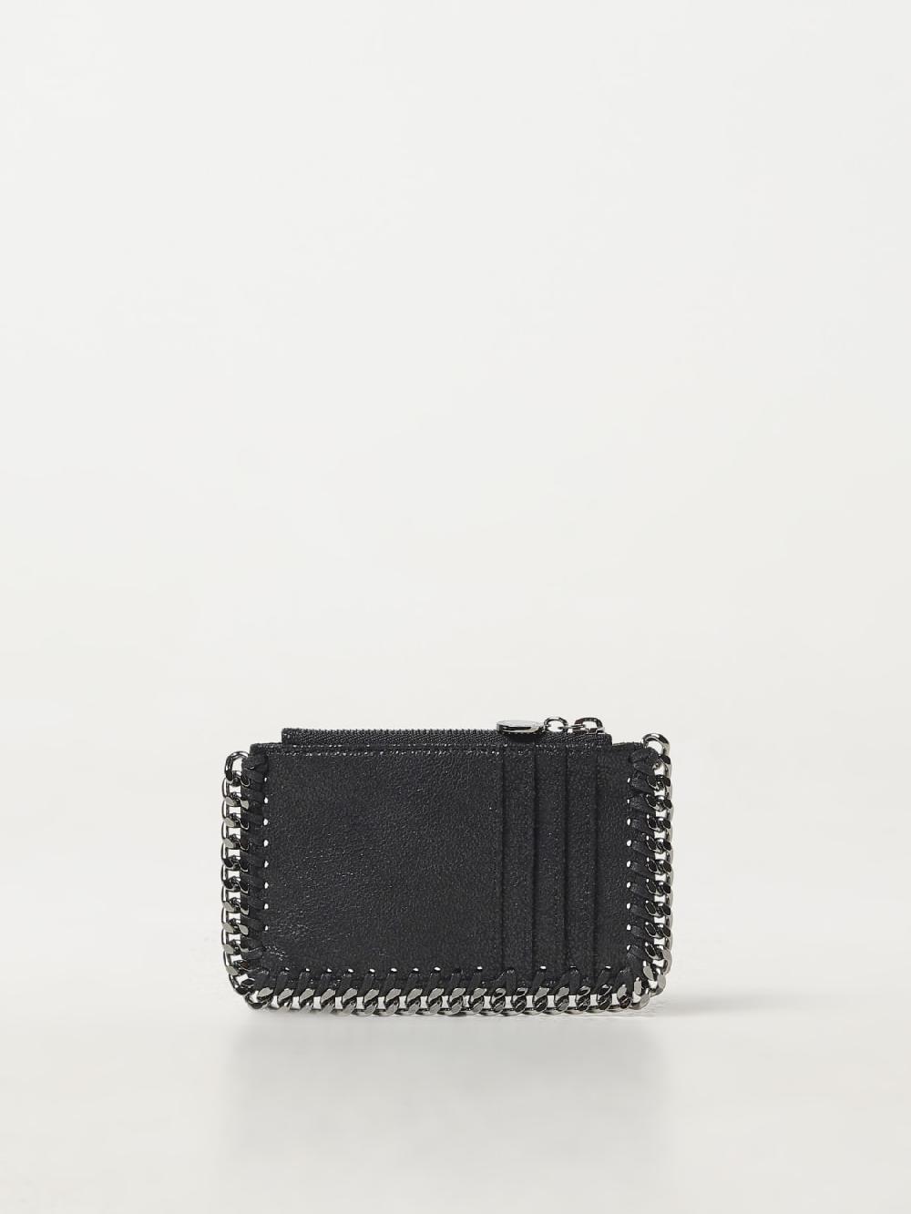 Giglio Portacarte Di Credito Stella McCartney In Pelle Sintetica Cracklè