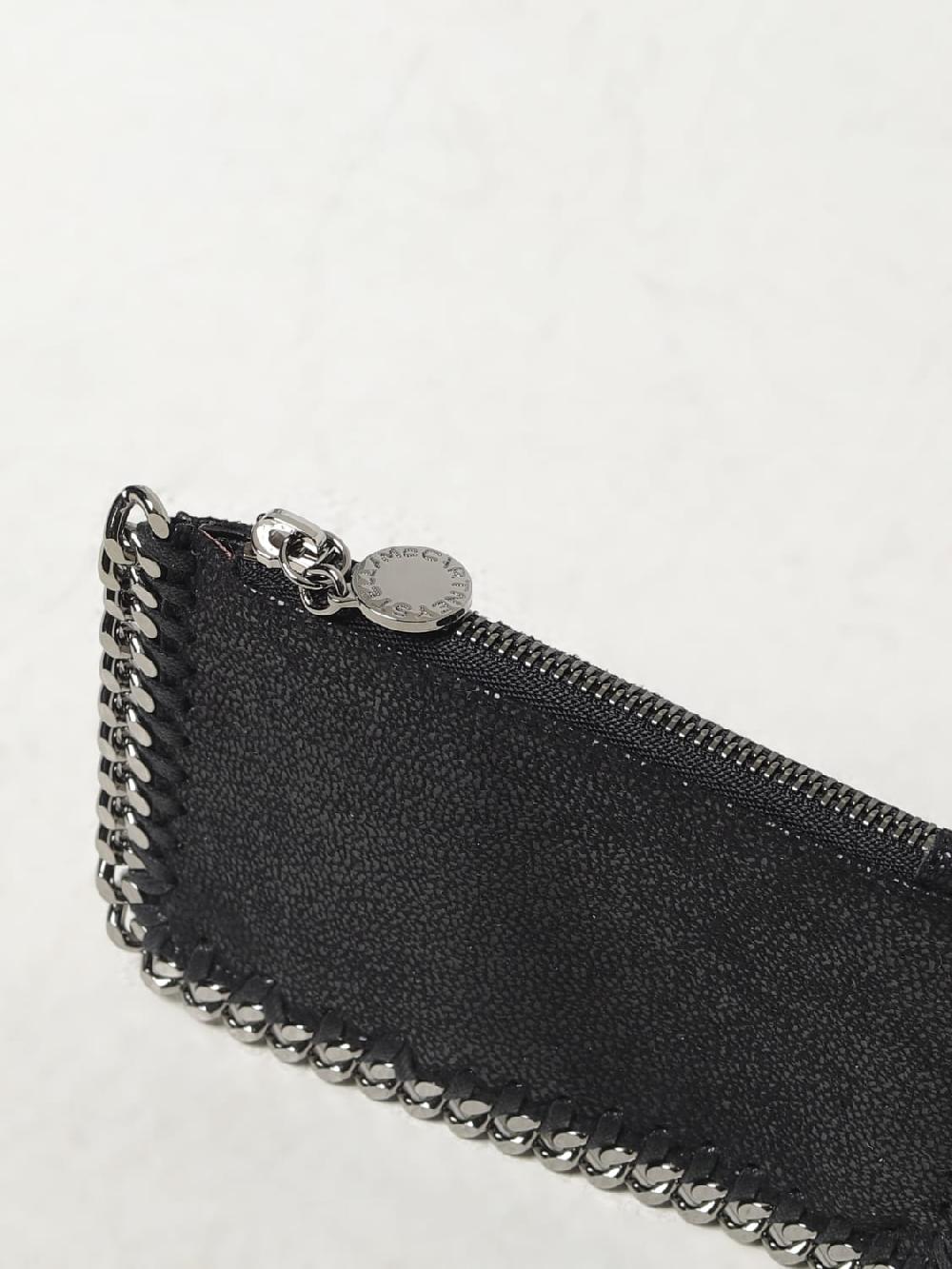 Giglio Portacarte Di Credito Stella McCartney In Pelle Sintetica Cracklè