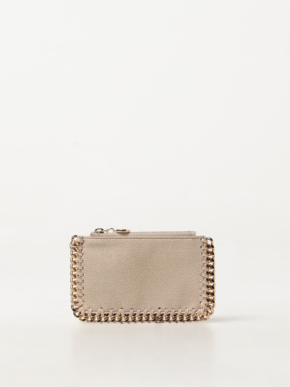 Giglio Portacarte di credito Stella McCartney in pelle sintetica cracklè