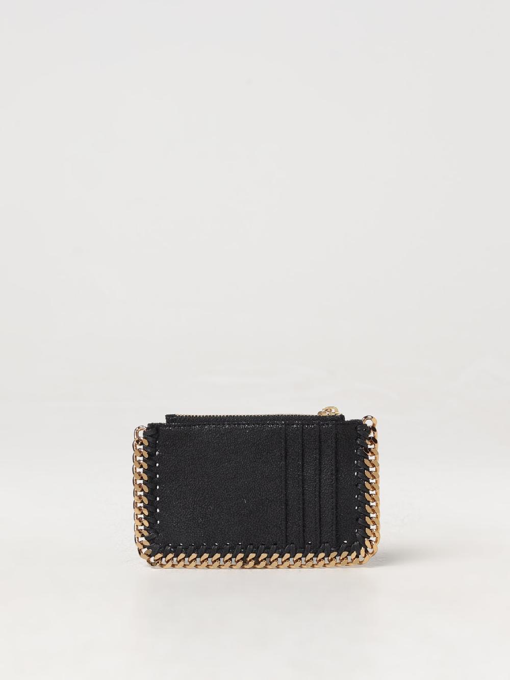 Giglio Portacarte Di Credito Stella McCartney In Pelle Sintetica Cracklè