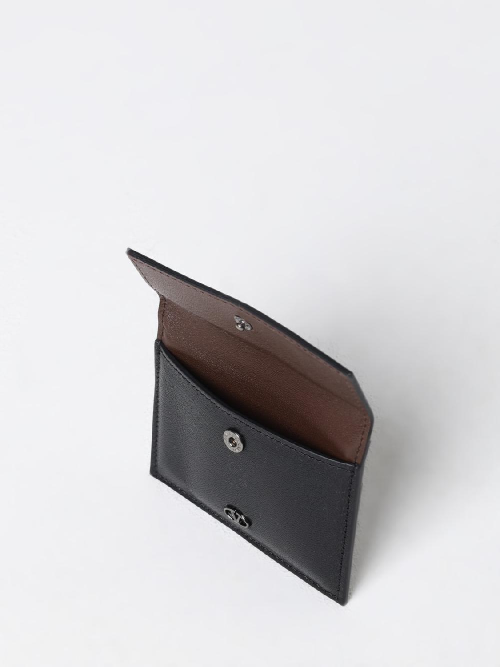 Giglio Portacarte Di Credito VLogo Signature Valentino Garavani In Pelle A Grana