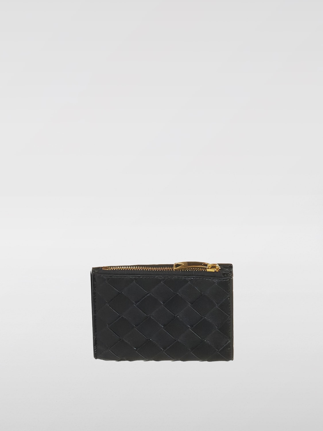 Giglio Portafoglio Bottega Veneta In Nappa Intrecciata