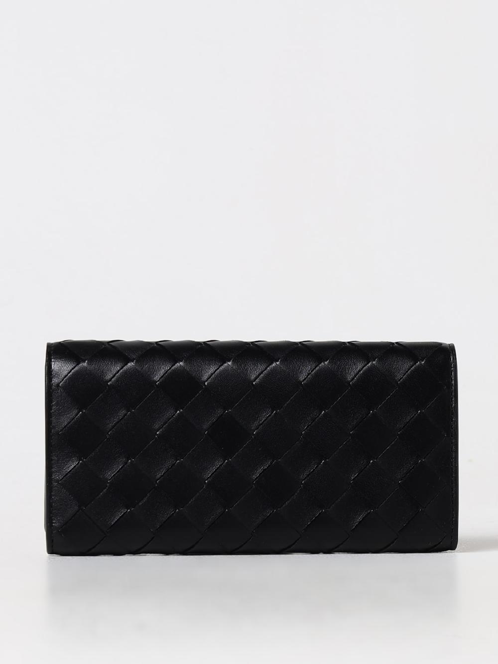 Giglio Portafoglio Bottega Veneta In Pelle Intrecciata