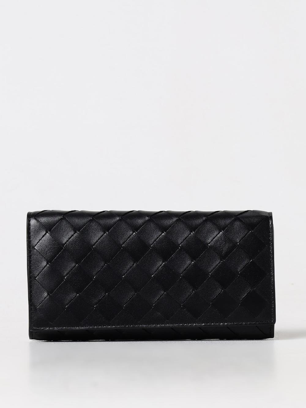 Giglio Portafoglio Bottega Veneta in pelle intrecciata