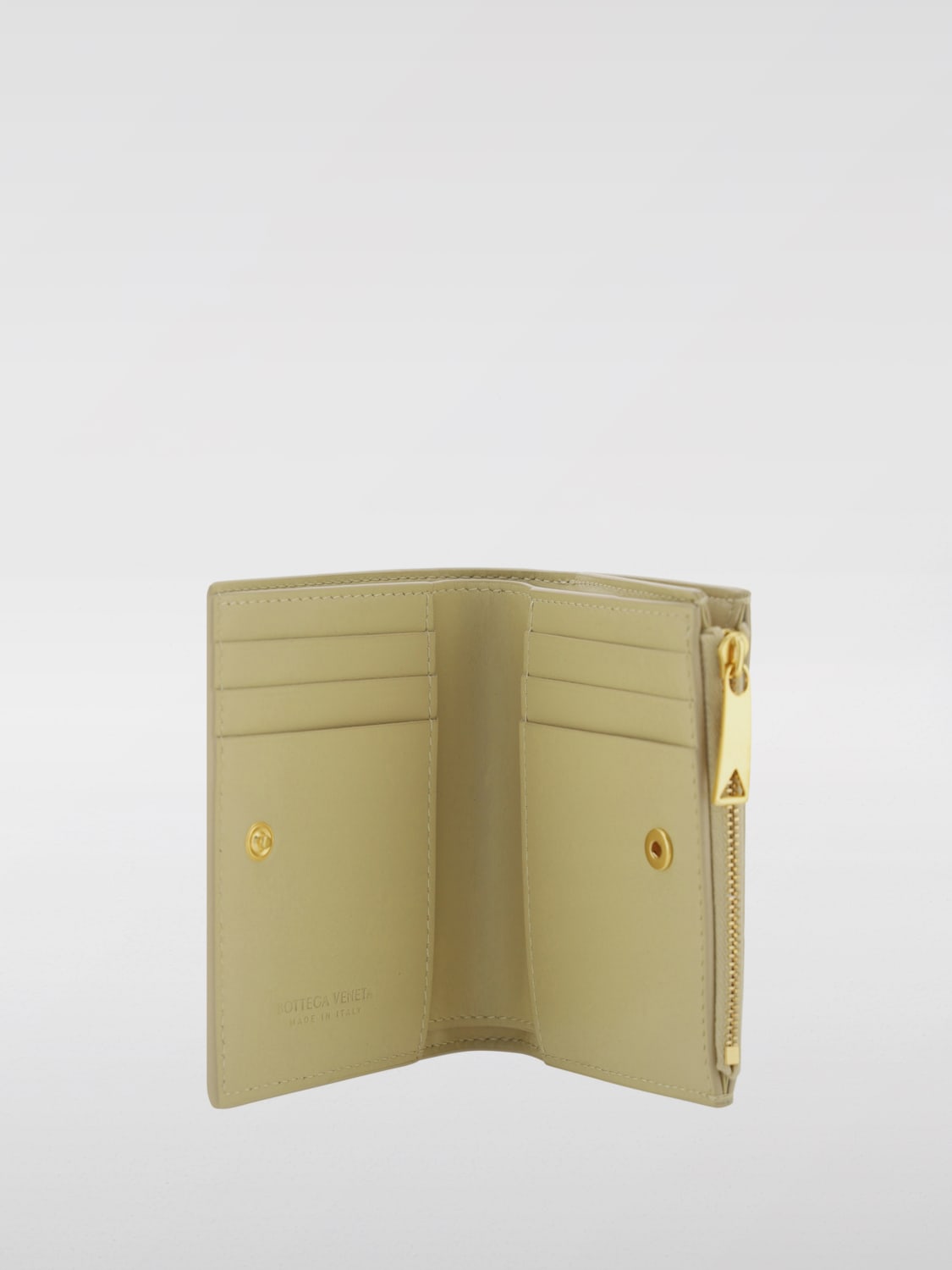 Giglio Portafoglio Cassette Bottega Veneta In Nappa Intrecciata