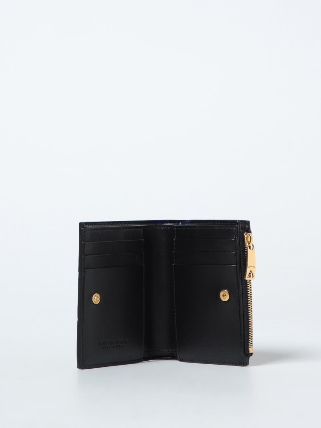 Giglio Portafoglio Cassette Bottega Veneta In Pelle Intrecciata