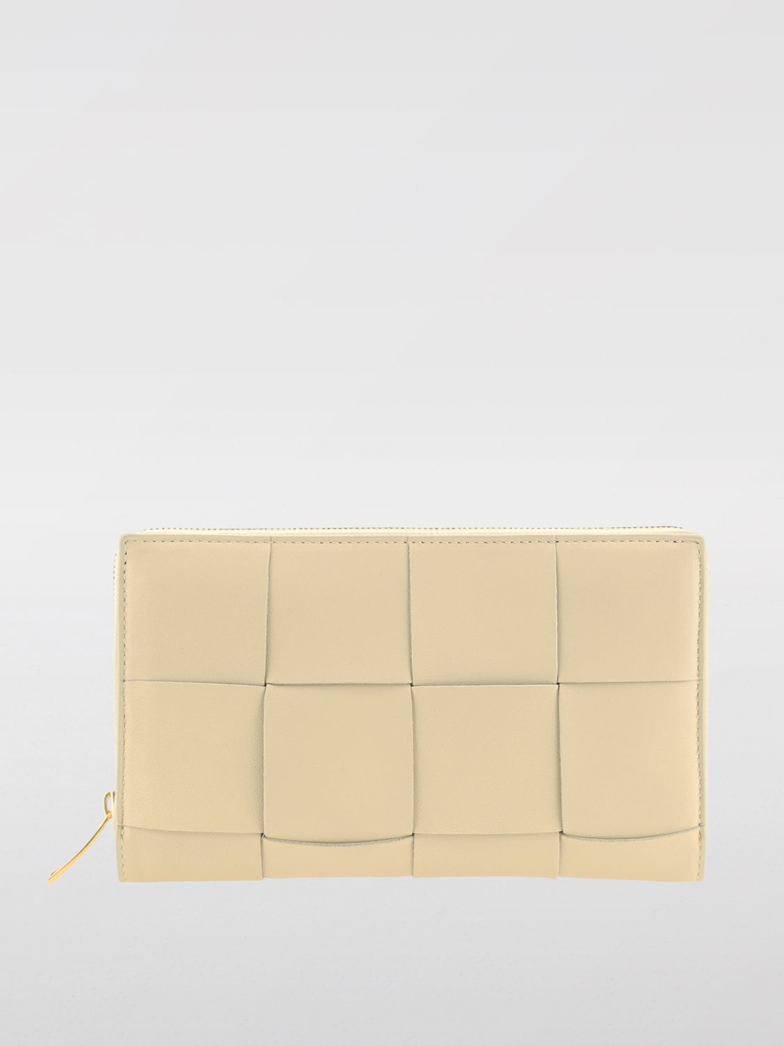 Giglio Portafoglio Cassette Bottega Veneta in pelle intrecciata
