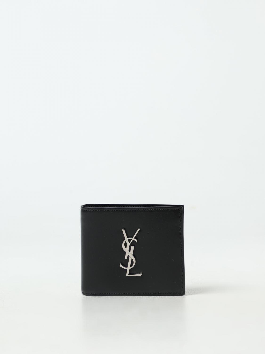 Giglio Portafoglio East/West Saint Laurent in pelle