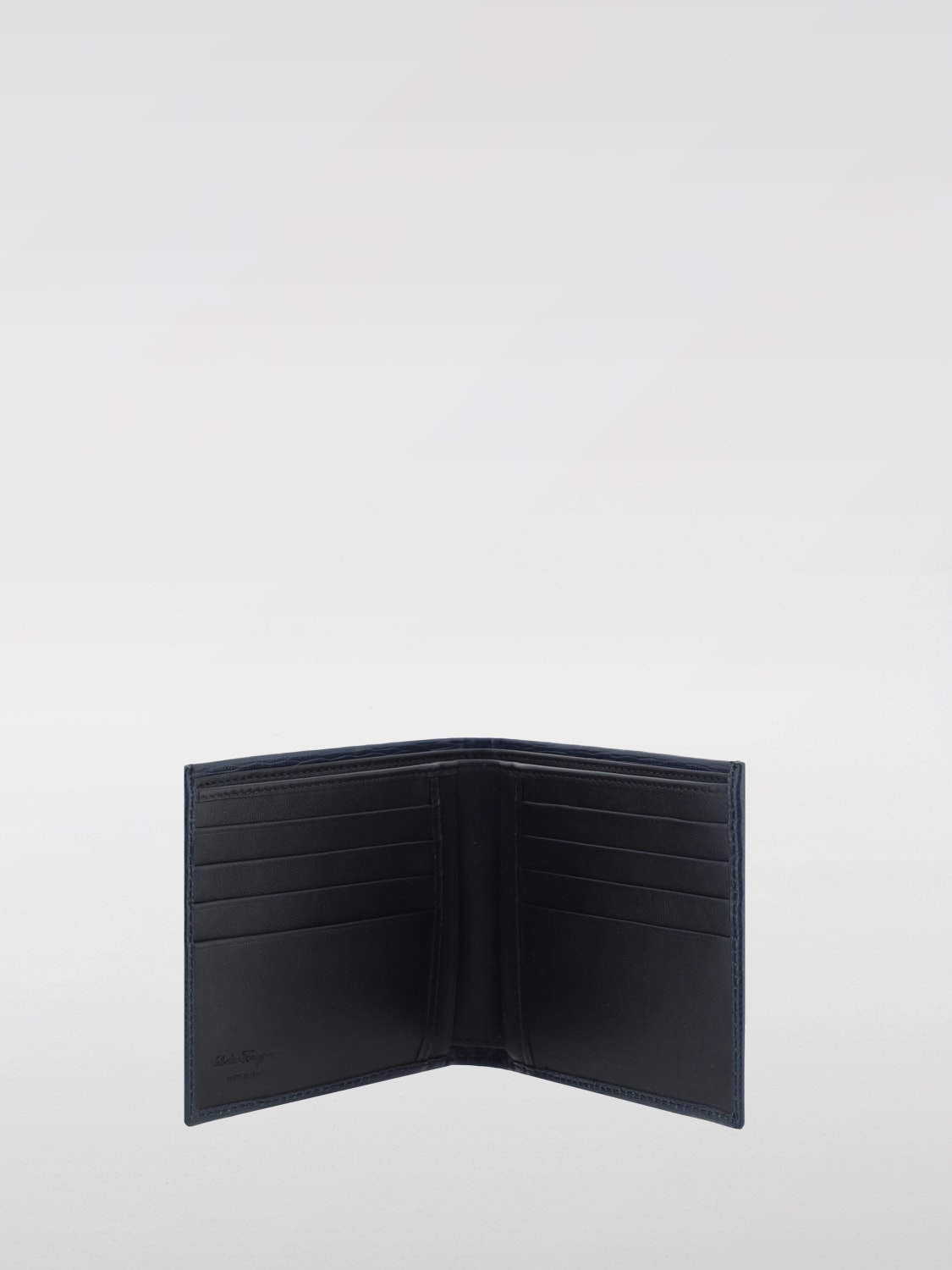 Giglio Portafoglio Gancini Ferragamo In Pelle A Grana