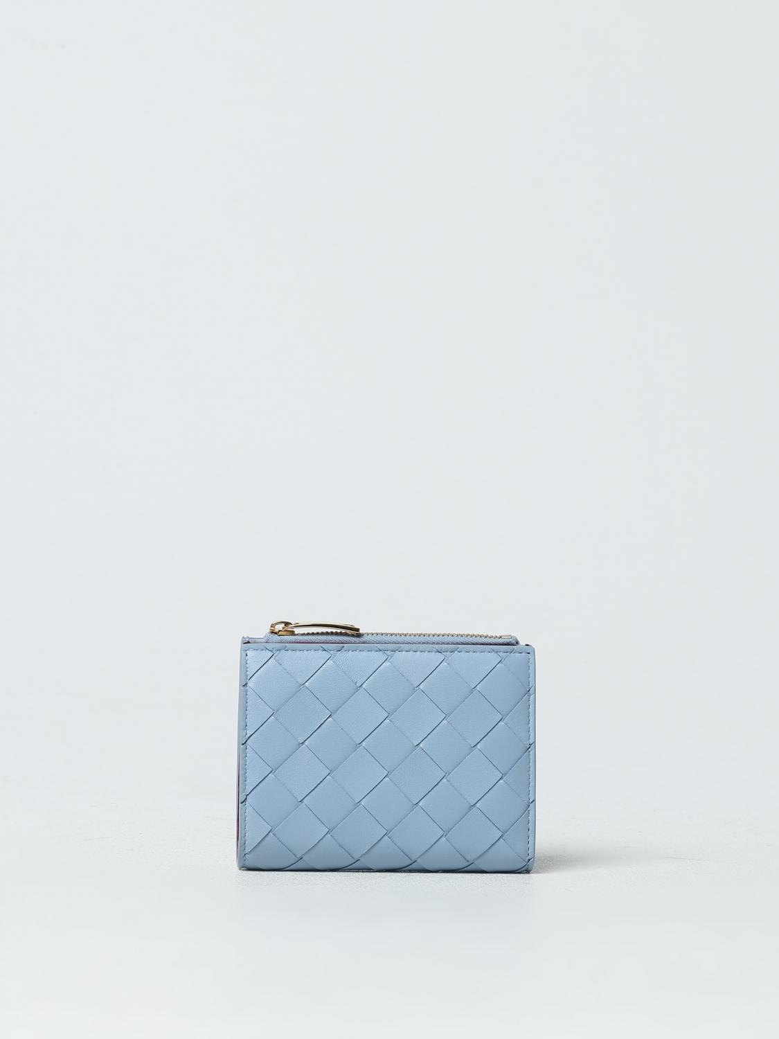 Giglio Portafoglio Intrecciato Bottega Veneta in pelle intrecciata