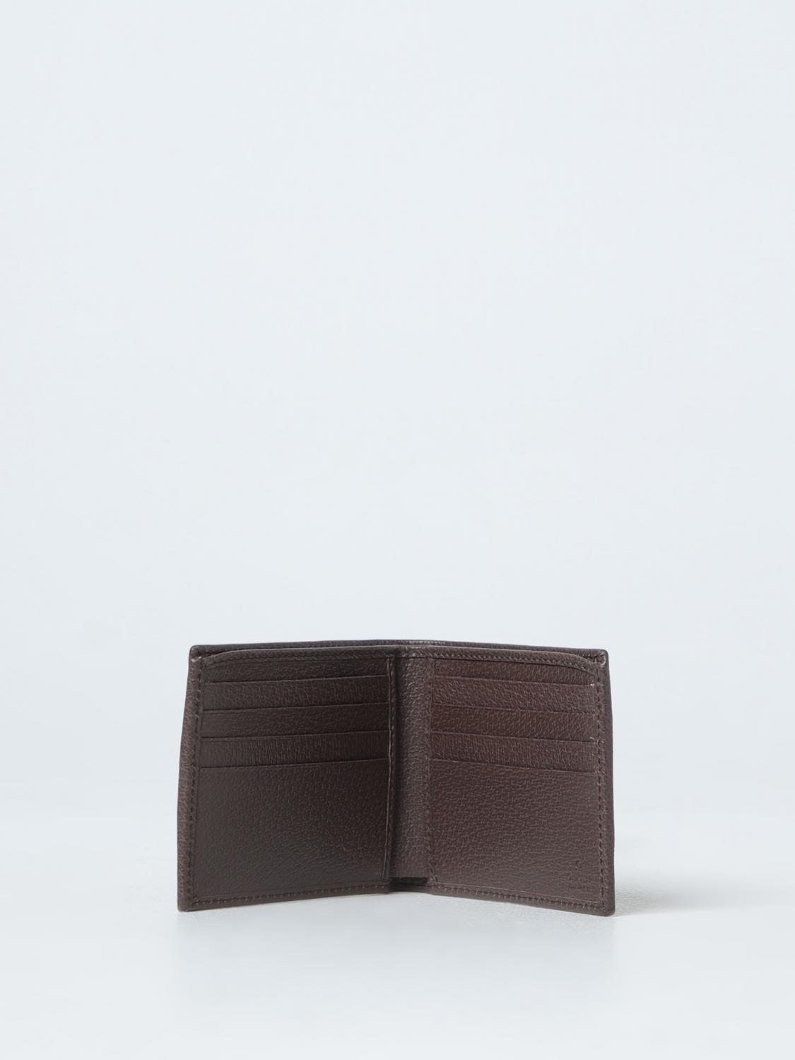 Giglio Portafoglio Ophidia Gucci In Tessuto GG Supreme E Pelle A Grana