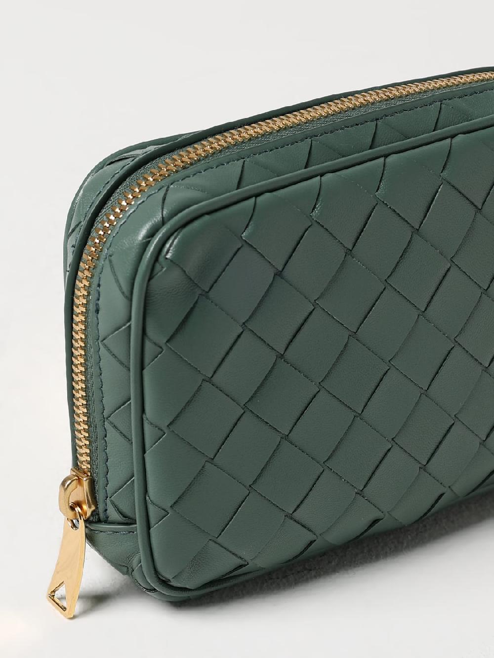 Giglio Pouch Intrecciato Bottega Veneta In Pelle Intrecciata
