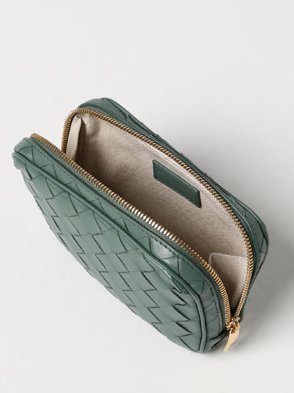 Giglio Pouch Intrecciato Bottega Veneta In Pelle Intrecciata