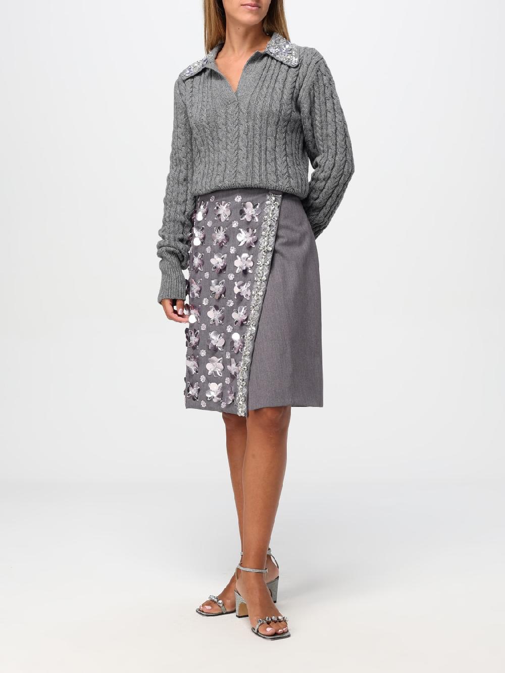 Giglio Pullover Des Phemmes In Misto Lana E Cashmere