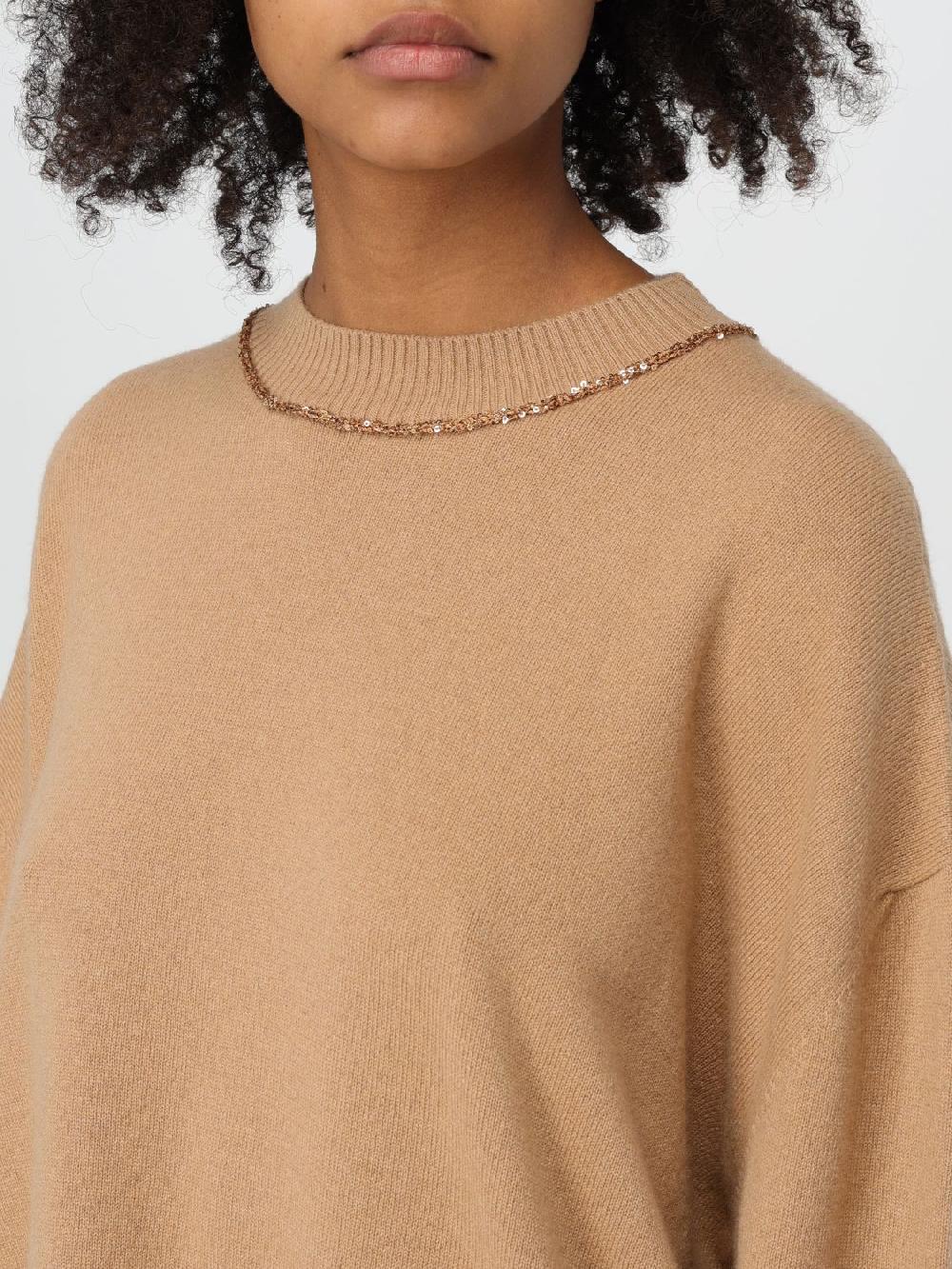 Giglio Pullover Fabiana Filippi In Misto Lana E Seta