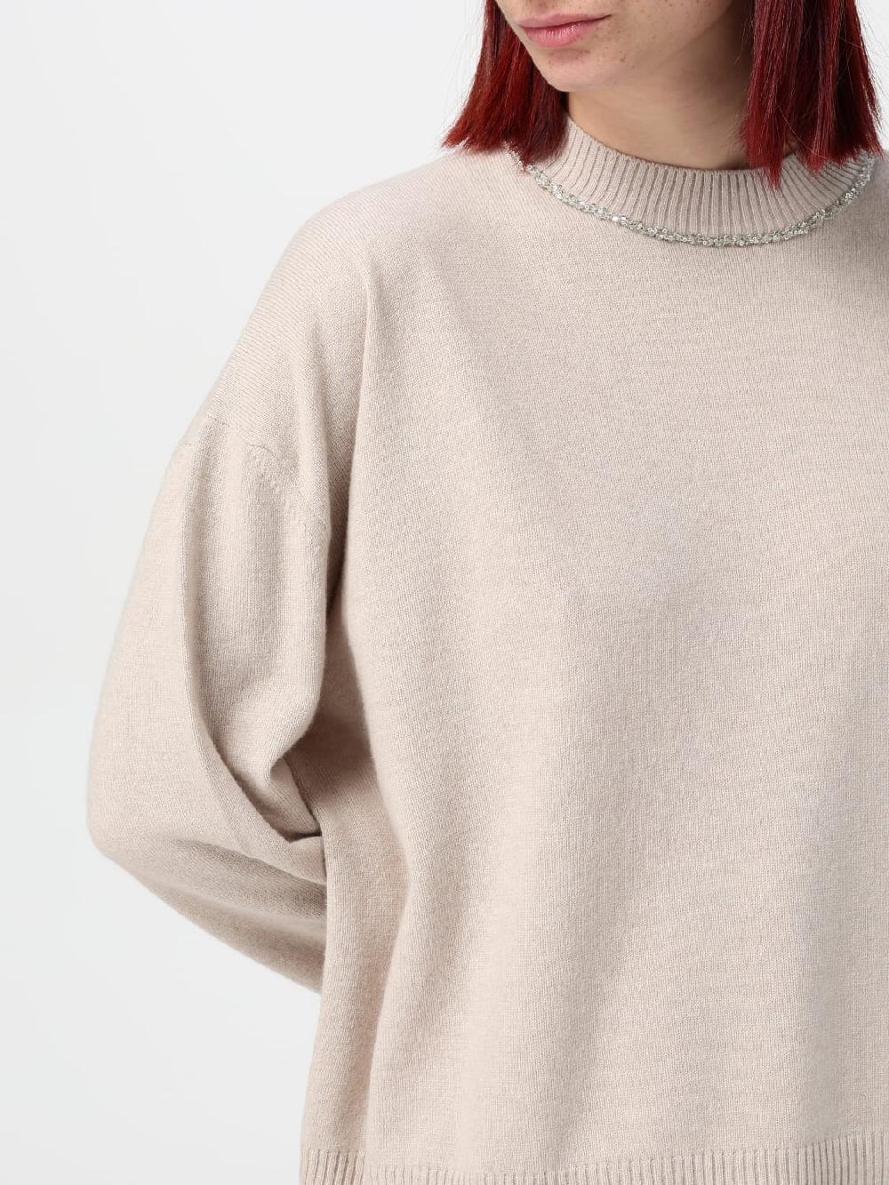 Giglio Pullover Fabiana Filippi In Misto Lana E Seta