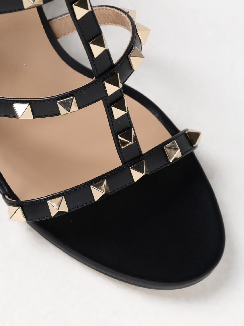 Giglio Sandalo Rockstud Valentino Garavani In Nappa